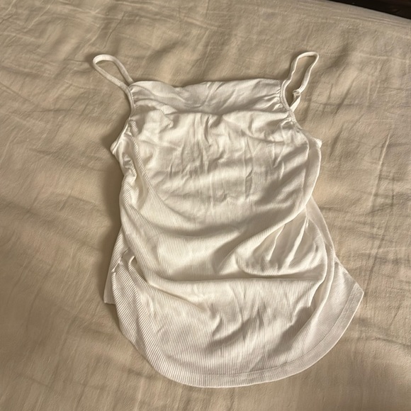 Brand new White tank top from The Latest Scoop in toronto Canada - Picture 1 of 4